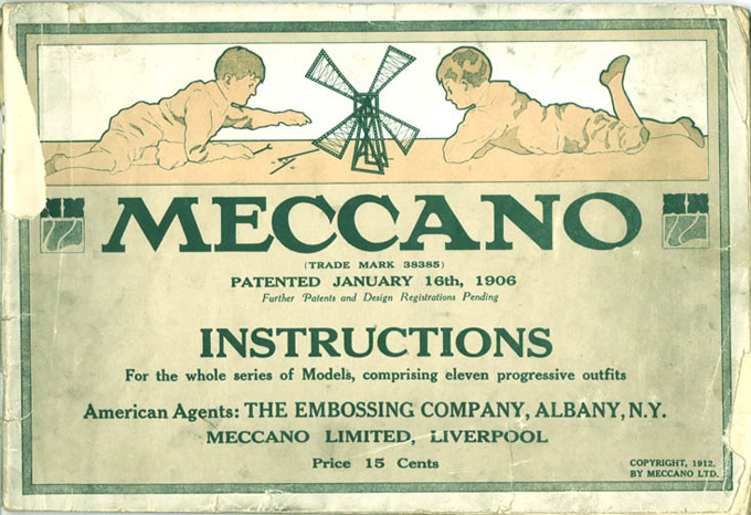 1912 Manual Cover